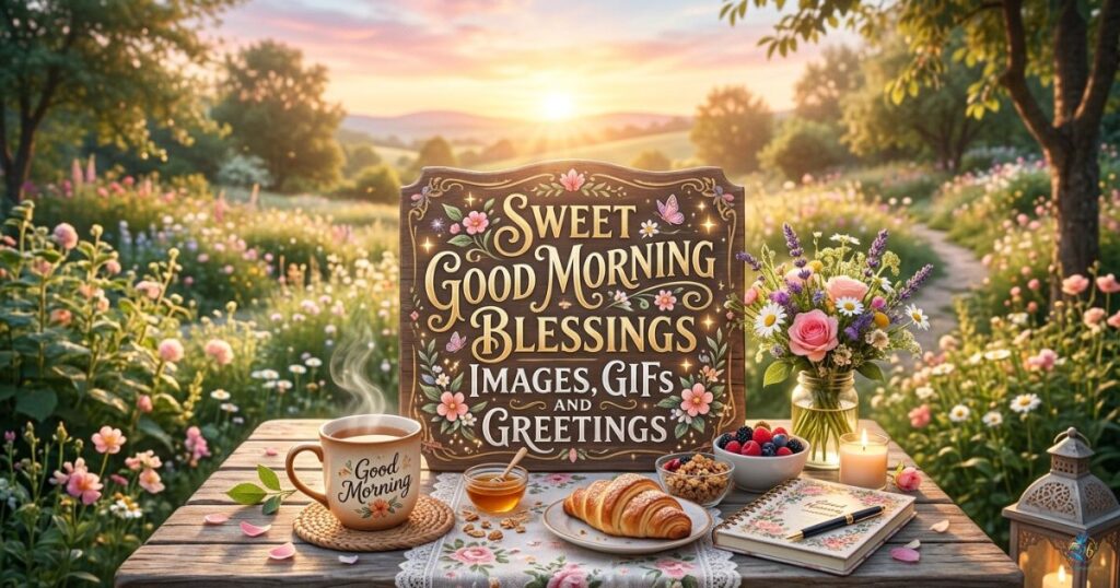 Sweet Good Morning Blessings Images, GIFs and Greetings