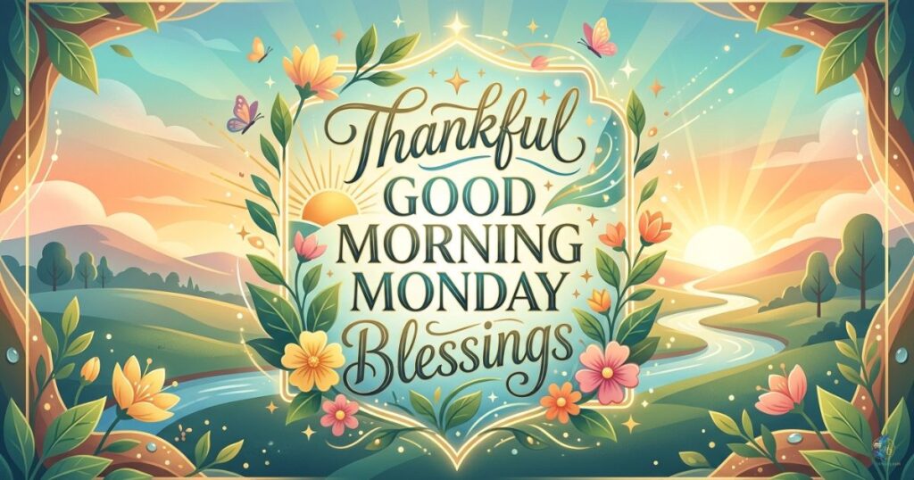 Thankful Good Morning Monday Blessings