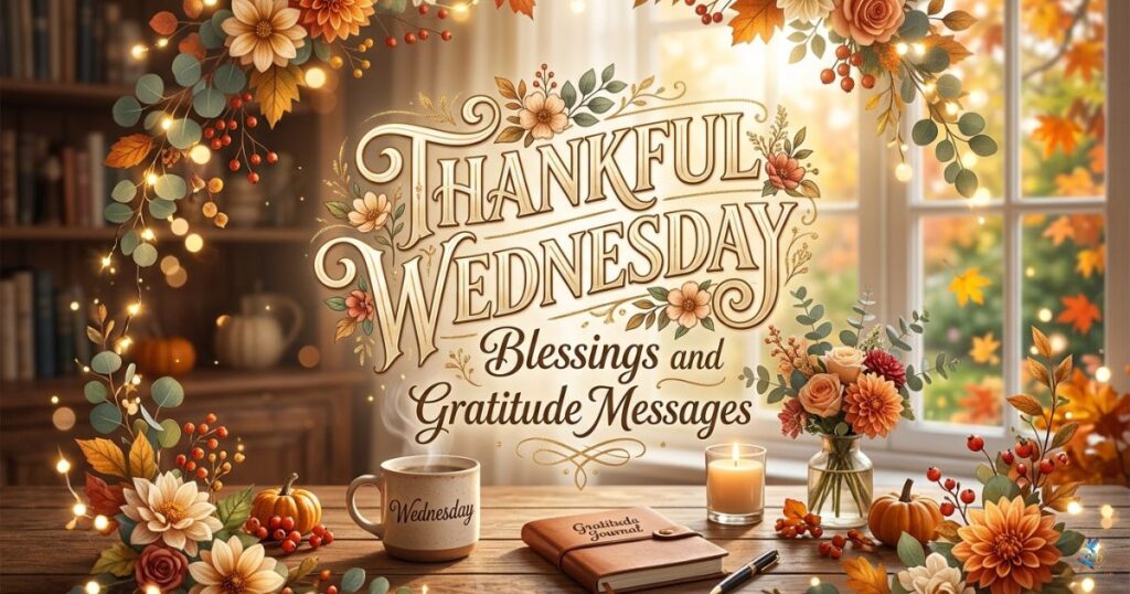 Thankful Wednesday Blessings and Gratitude Messages