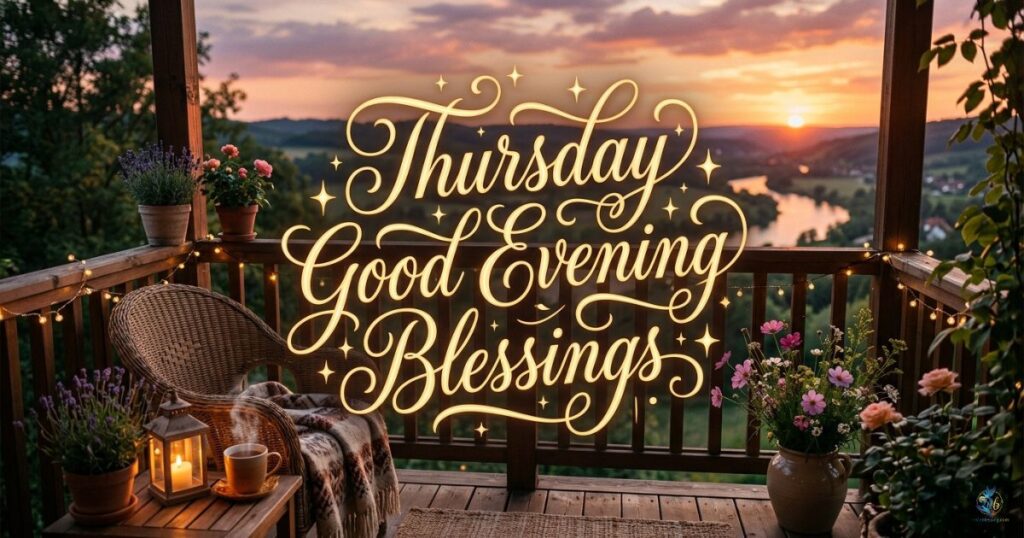 Thursday Good Evening Blessings