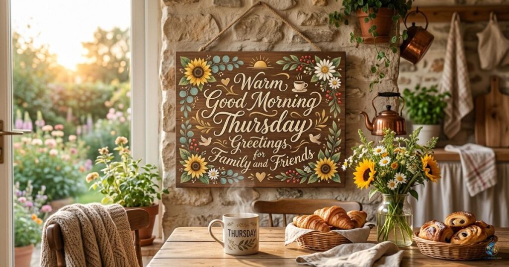 Warm Good Morning Thursday Greetings for Family and Friends