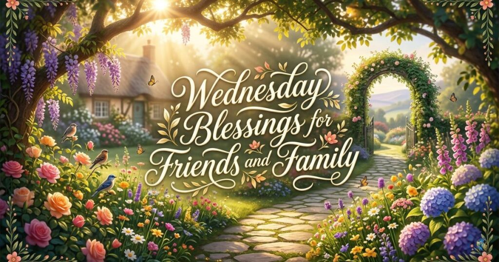 Wednesday Blessings for Friends and Family