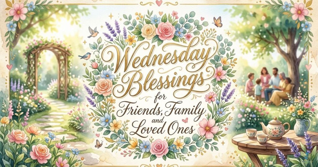 Wednesday Blessings for Friends, Family and Loved Ones