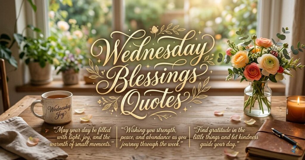 Wednesday Blessings Quotes