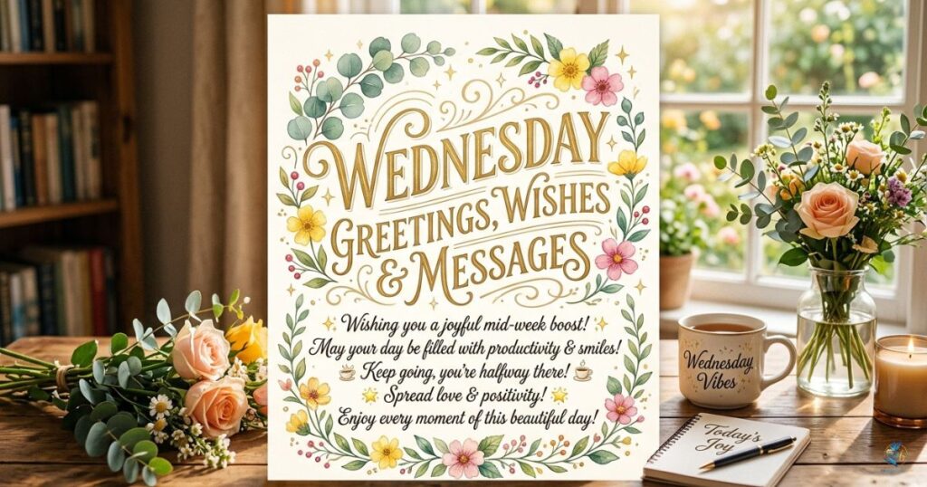 Wednesday Greetings, Wishes and Messages