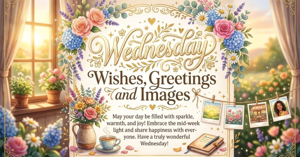 Wednesday Wishes, Greetings and Images