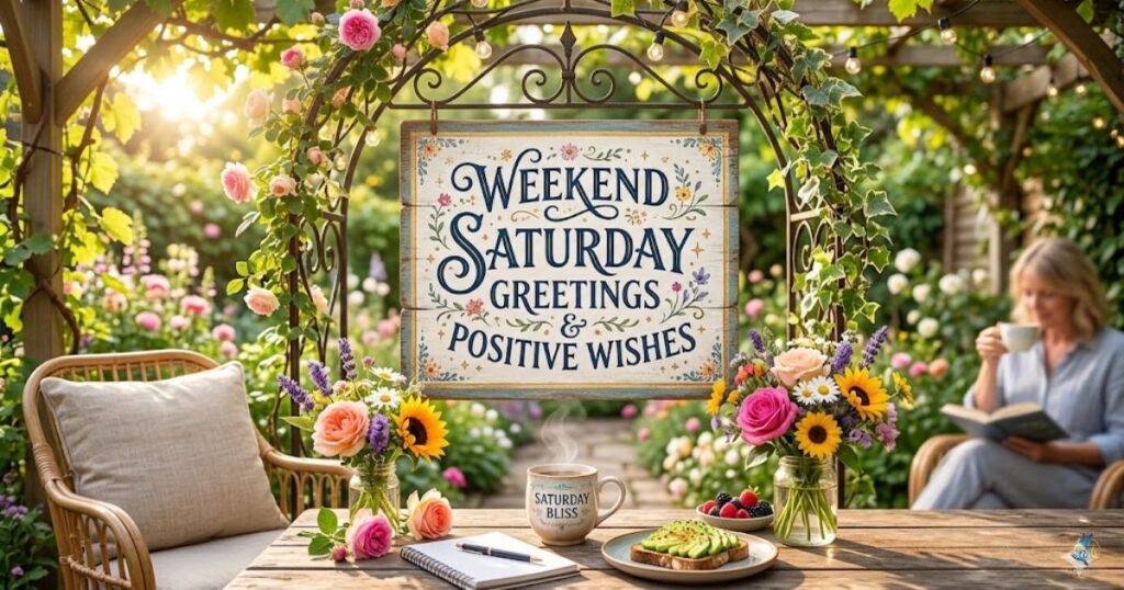 Weekend Saturday Greetings & Positive Wishes