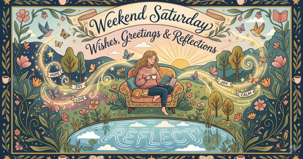 Weekend Saturday Wishes, Greetings & Reflections