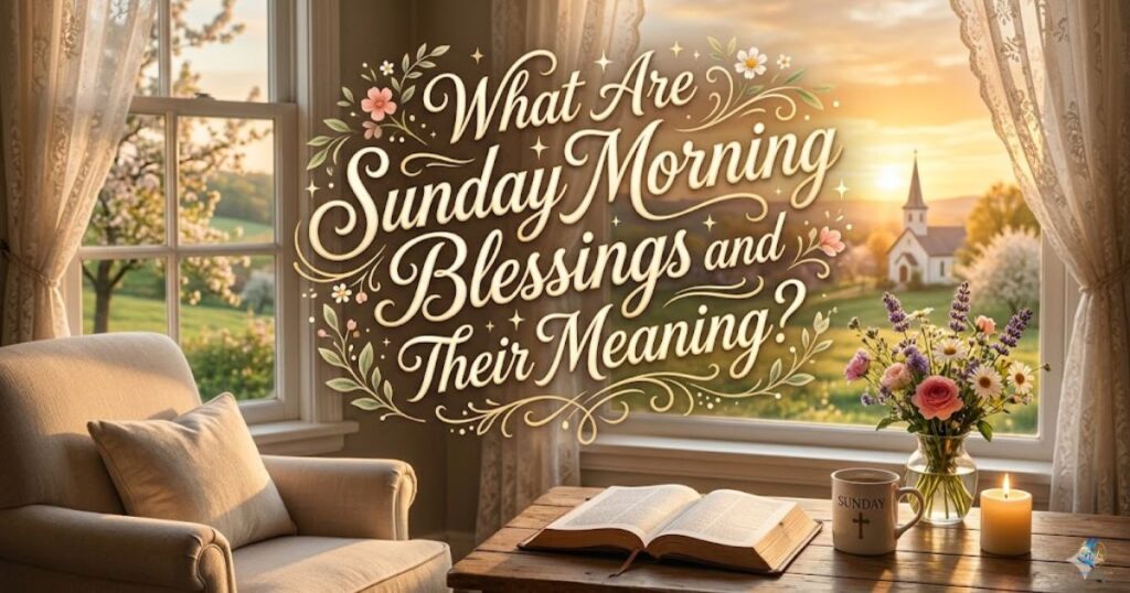 What Are Sunday Morning Blessings and Their Meaning?